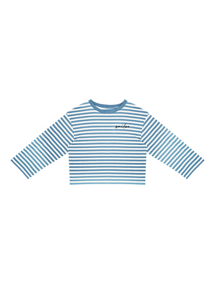 The New Society Sailor Tee - Deep Blue