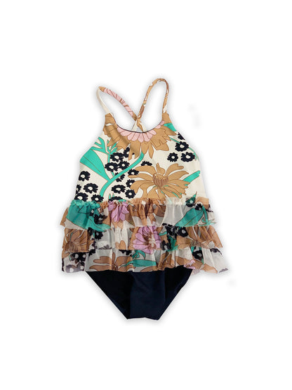 Little Creative Factory Hawaii Bathing Suit - Flower Print