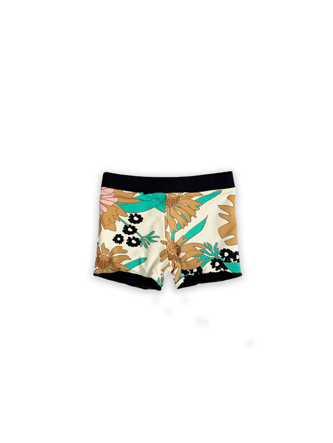 Little Creative Factory Hawaii Reversible Bathing Shorts - Flower Print