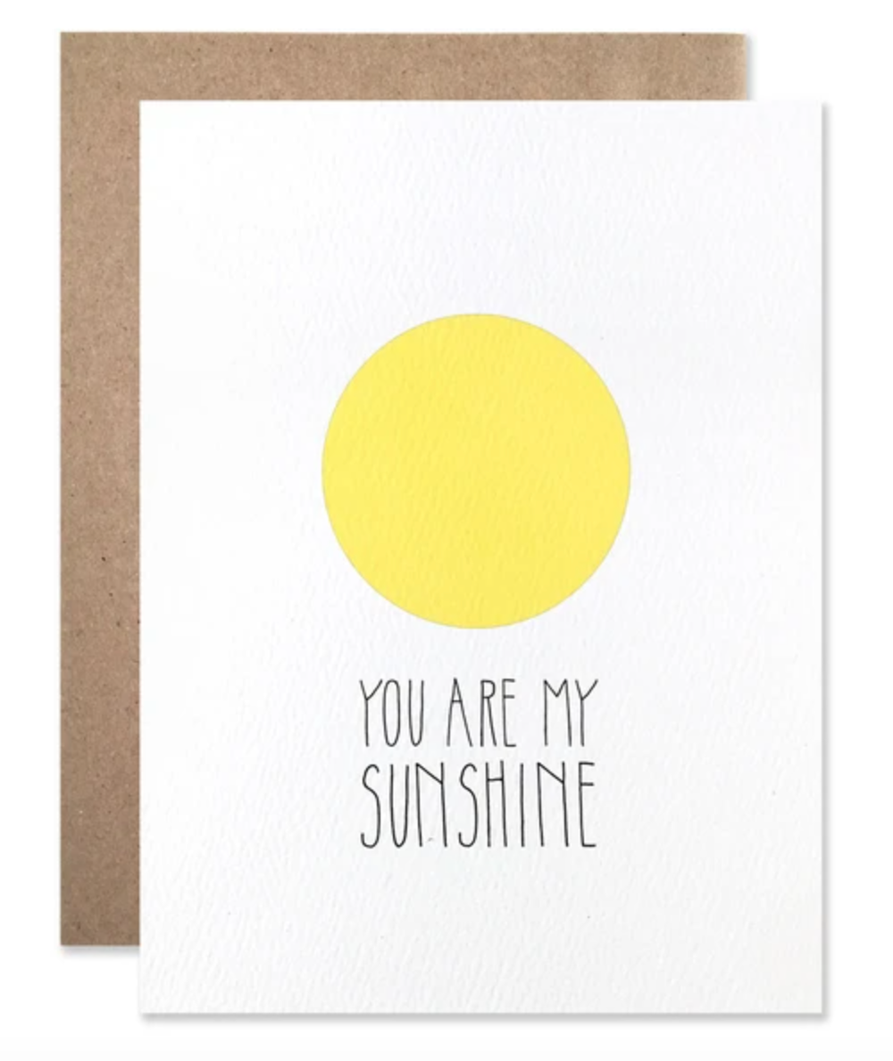 Hartland Brooklyn You Are My Sunshine Card