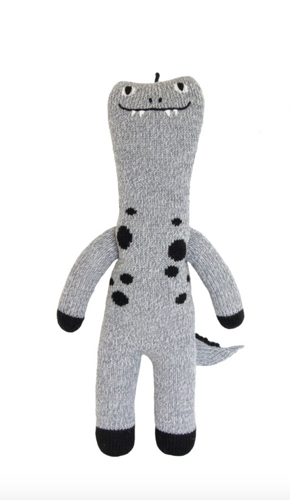 Bla Bla Kids Maximus the Dinosaur Mini - Grey/Black