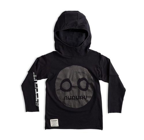 Nununu Smile Ninja Shirt - Black