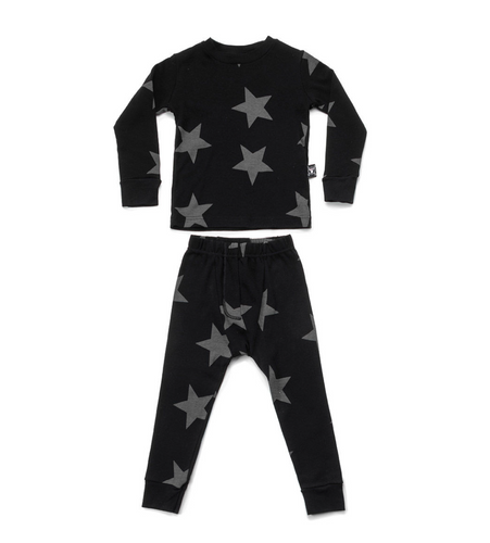 Nununu Star Loungewear - Black