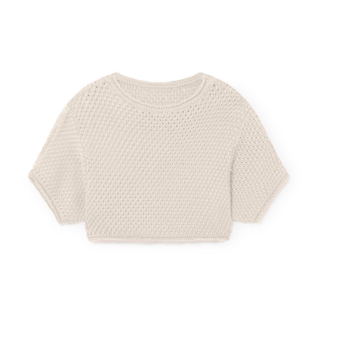 Little Creative Factory Kawaii Crop Jumper - Cream