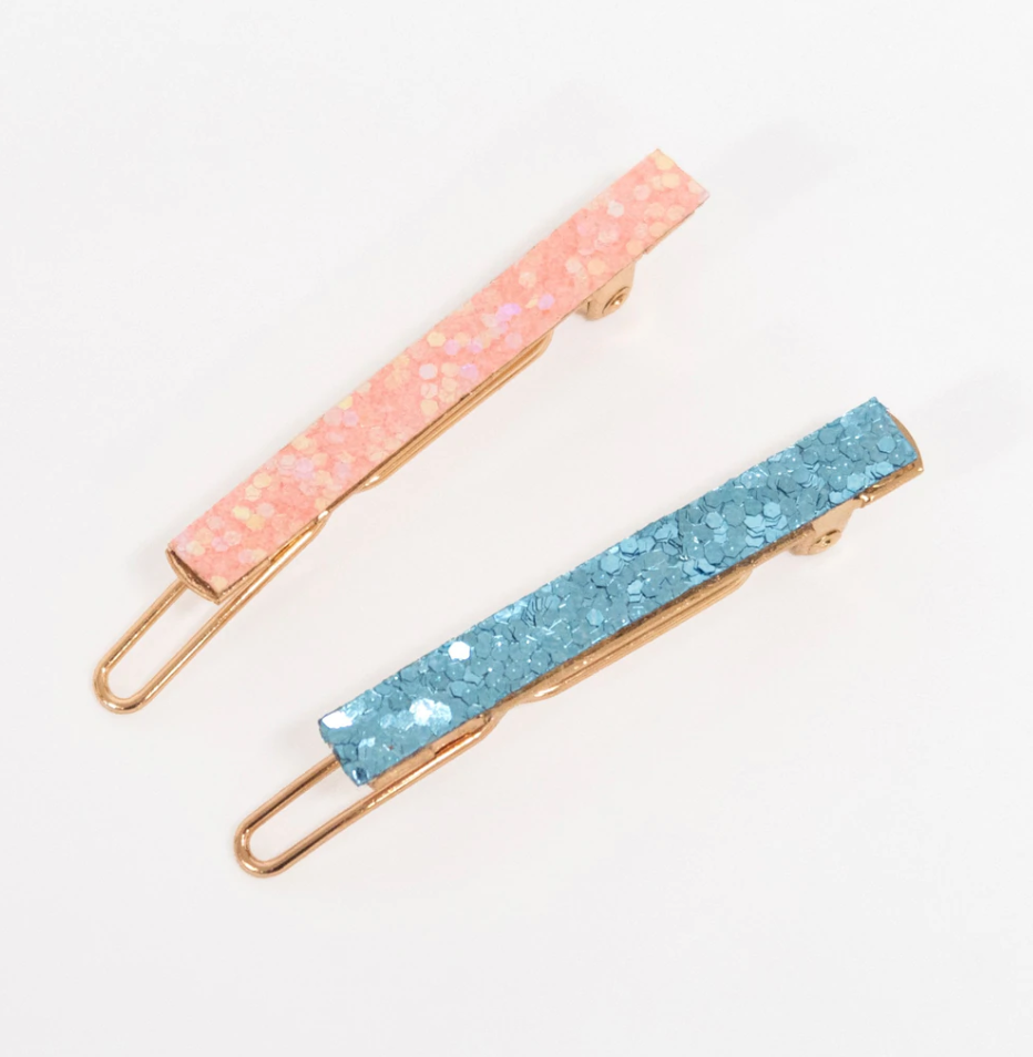 Meri Meri Glitter Rainbow Hair Clips