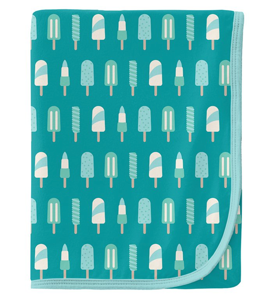 Kickee Pants Print Swaddling Blanket - Neptune Popsicles