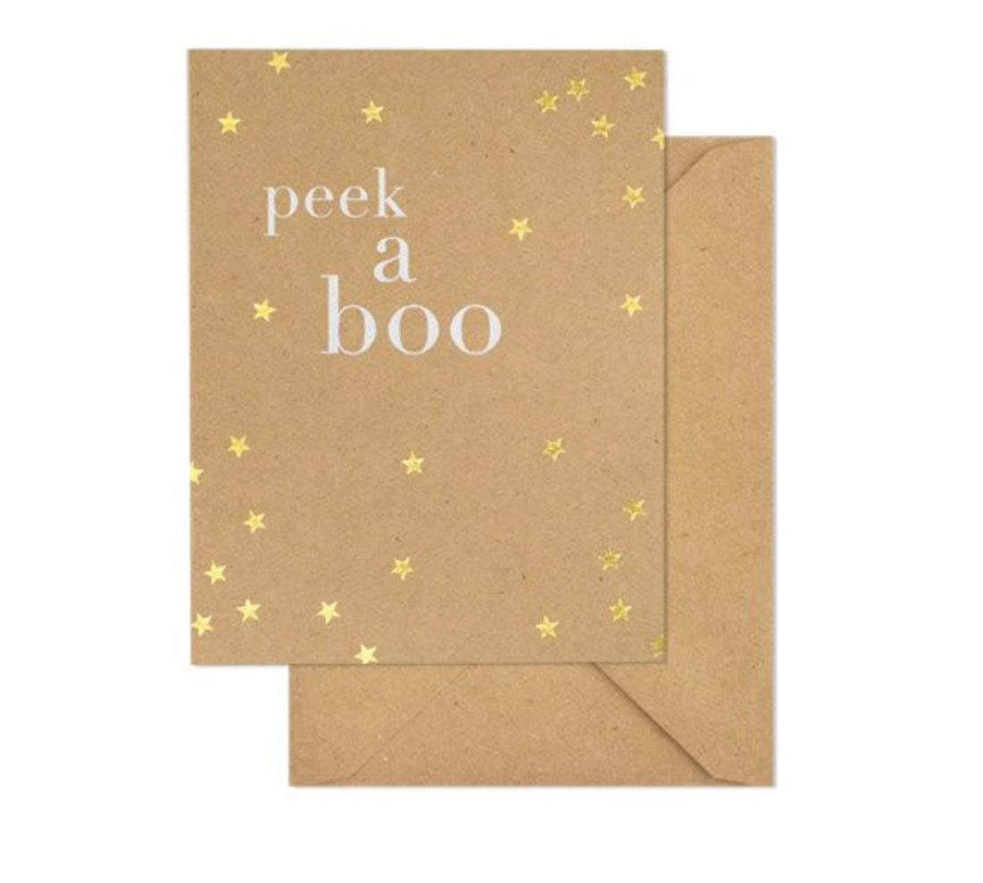 Sugar Paper Peek A Boo Card