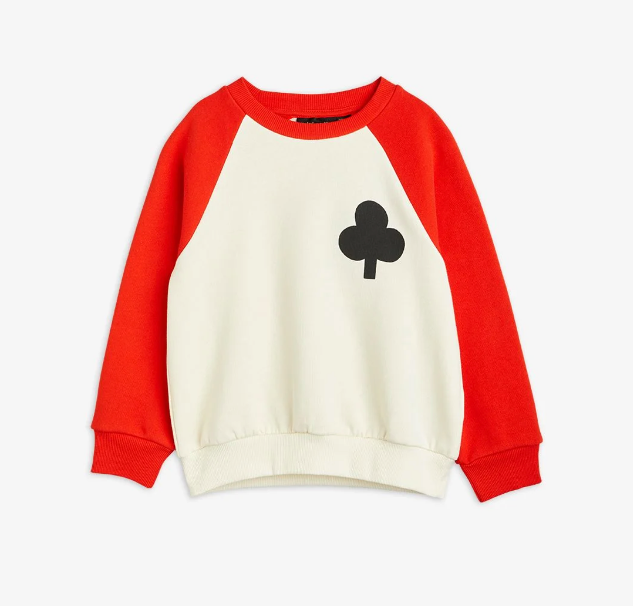 Mini Rodini Clover Sweatshirt - Off White