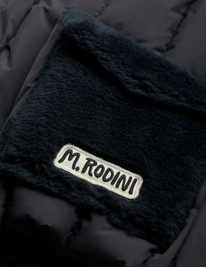 Reden Literaire kunsten Baffle Mini Rodini Faux Fur Puffer Jacket - Black – Dreams of Cuteness