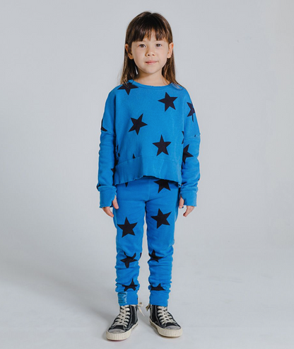 Nununu Star Box Sweatshirt - Blue