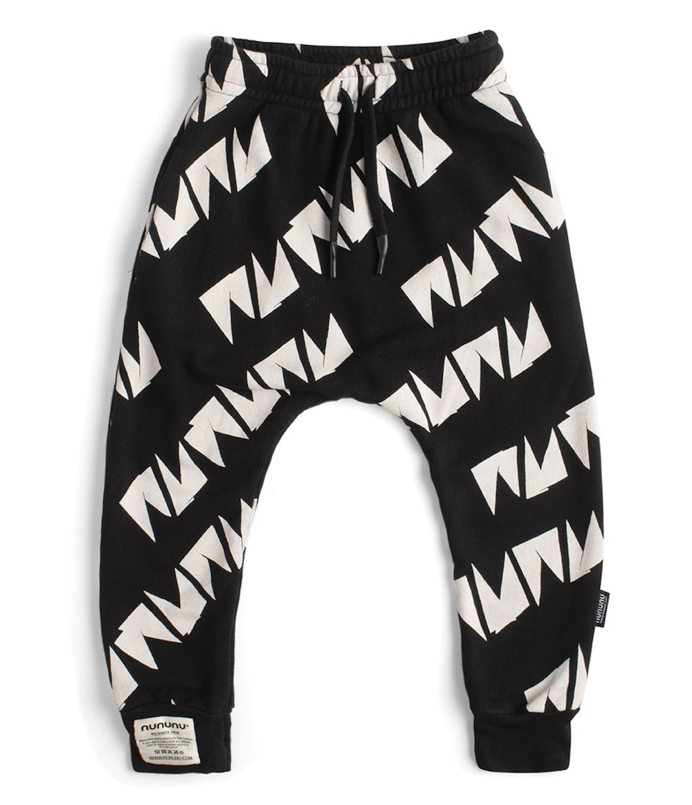 Nununu Baggy Pants - Black