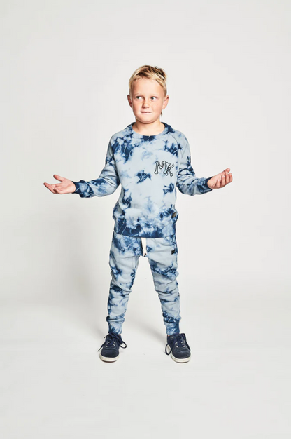 Munster Kids MK Crew - Mid Blue Dye