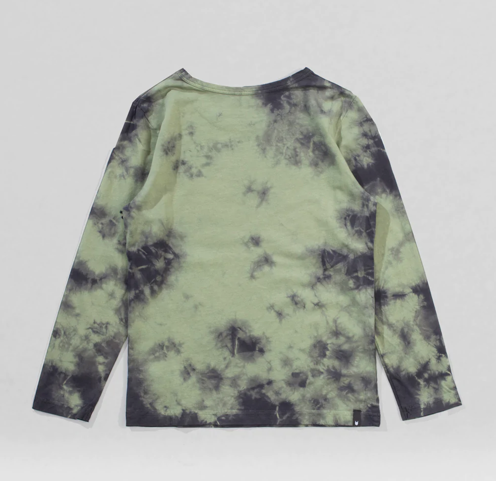 Munster Kids Dodgem Long Sleeve Tee - Olivine Dye