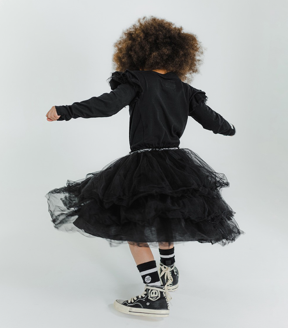 Nununu Royal Tulle Dress - Black