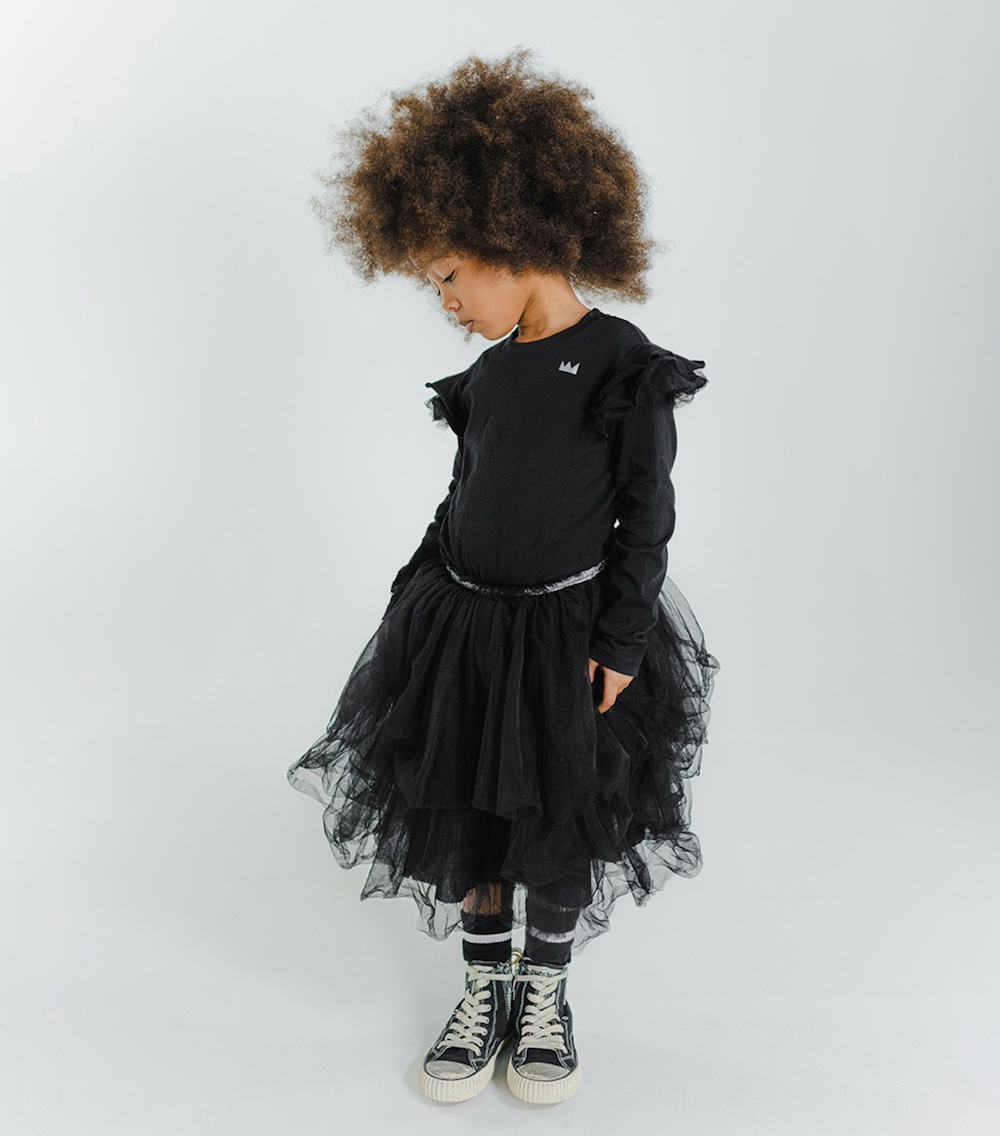 Nununu Royal Tulle Dress - Black