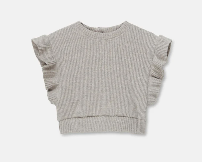 My Little Cozmo Monet Baby Vest - Light Grey