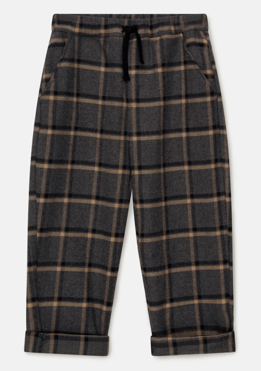 My Little Cozmo Ian Pants - Plaid Flannel