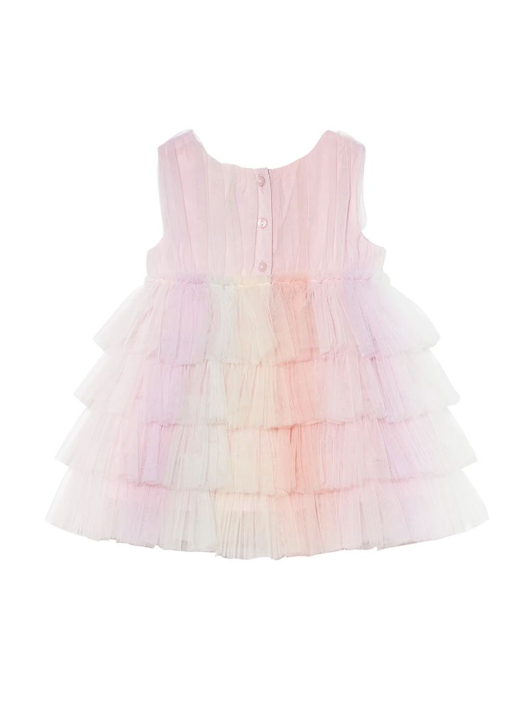 Tutu Du Monde Bebe Musical Butterfly Tulle Dress - Pink Life Mix