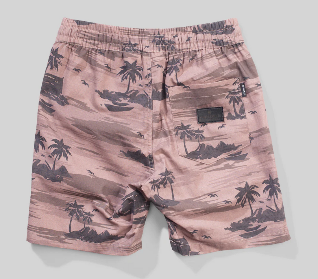 Munster Kids Beach Hut Shorts - Fawn