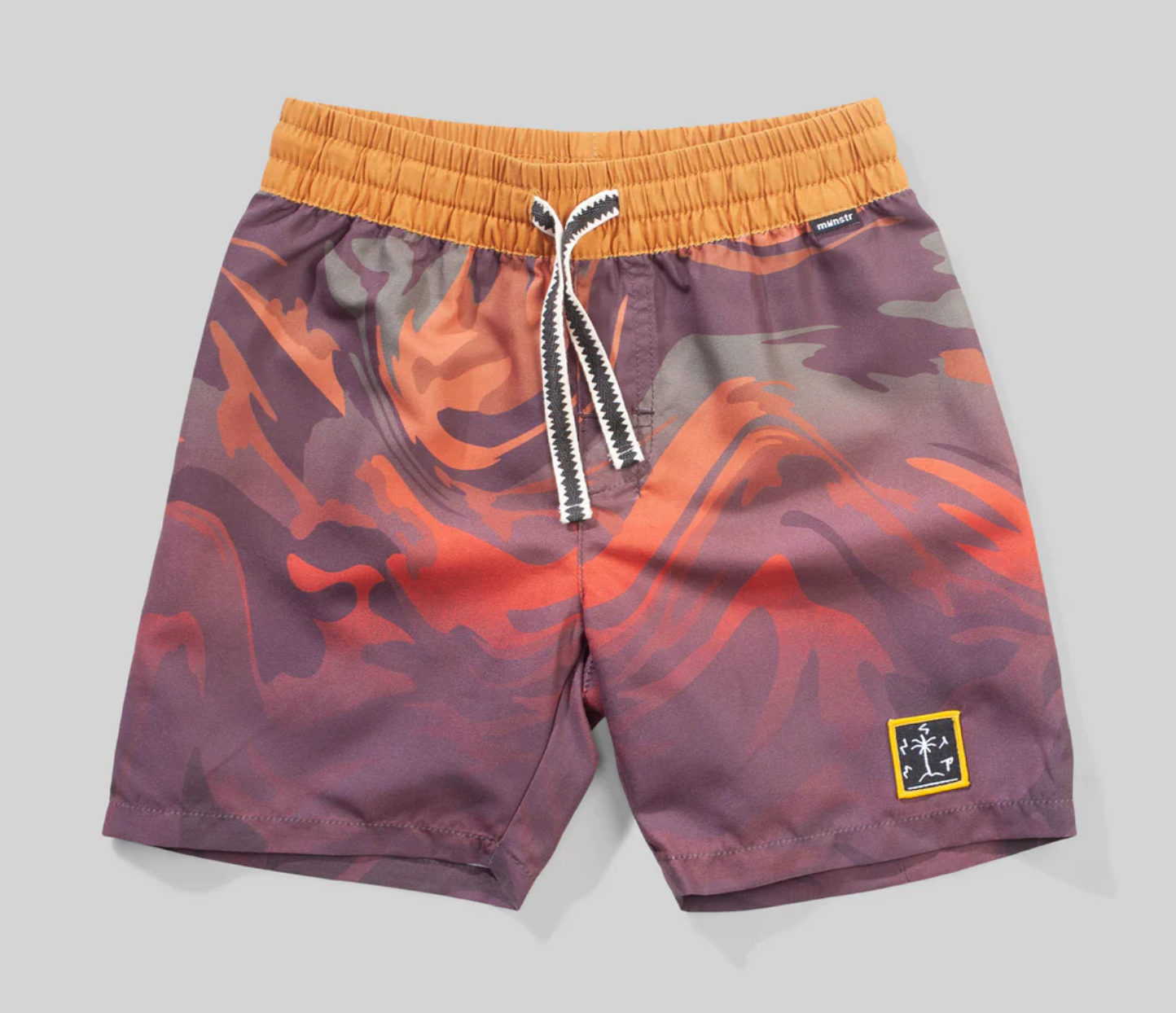 Munster Kids Camo Glow Short - Camo Swirl