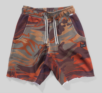 Munster Kids Slider Short - Camo Swirl