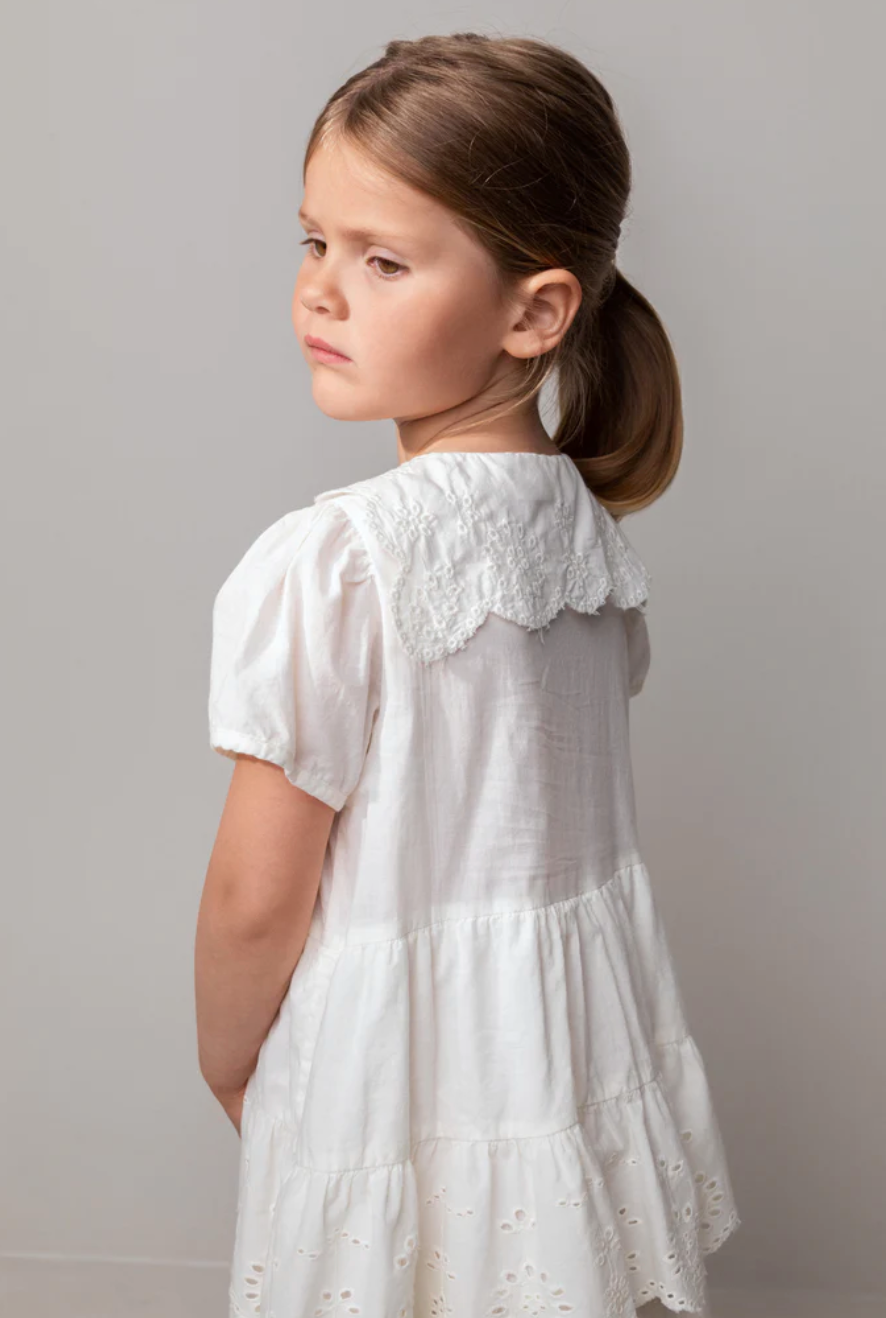 MarMar Copenhagen Diola Short-Sleeve Dress - Cloud