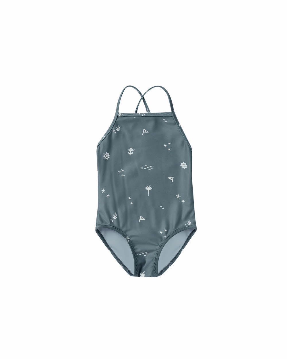 Rylee + Cru Sky One-Piece - Nautical