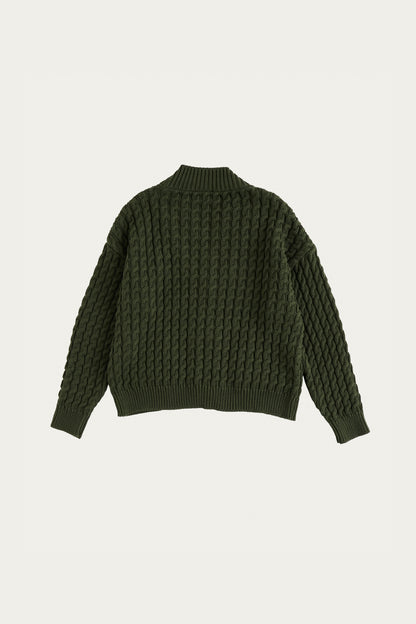 The Campamento Cardigan - Green