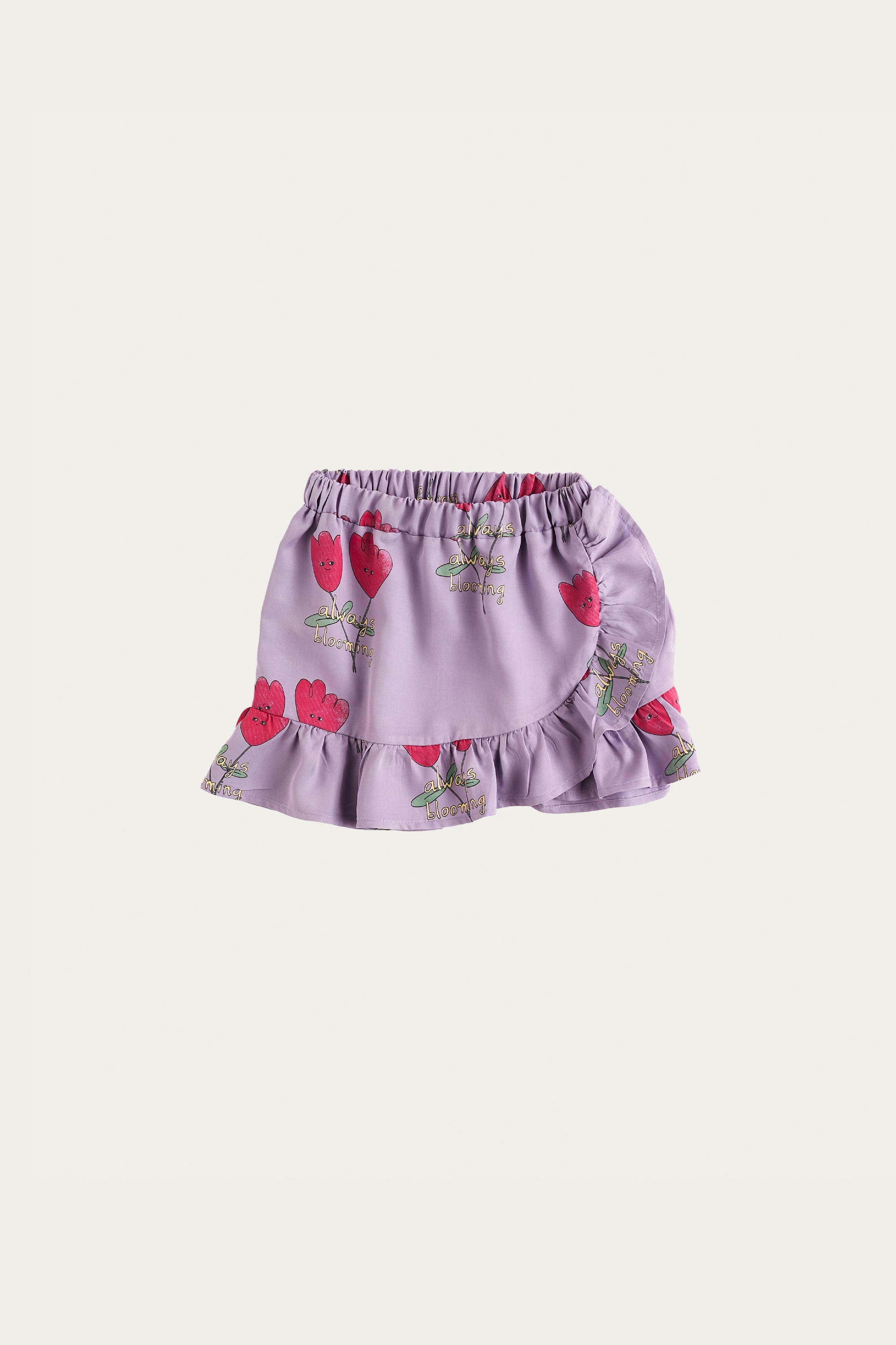 The Campamento Skirt - Purple Flower