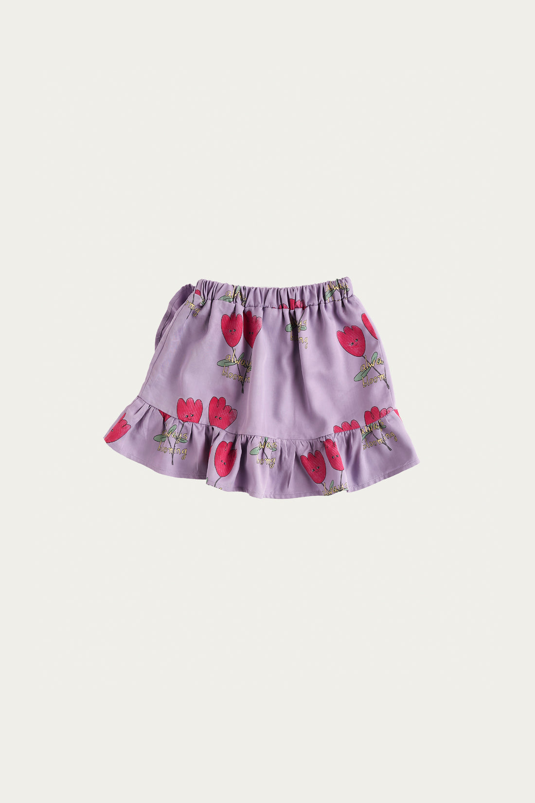 The Campamento Skirt - Purple Flower