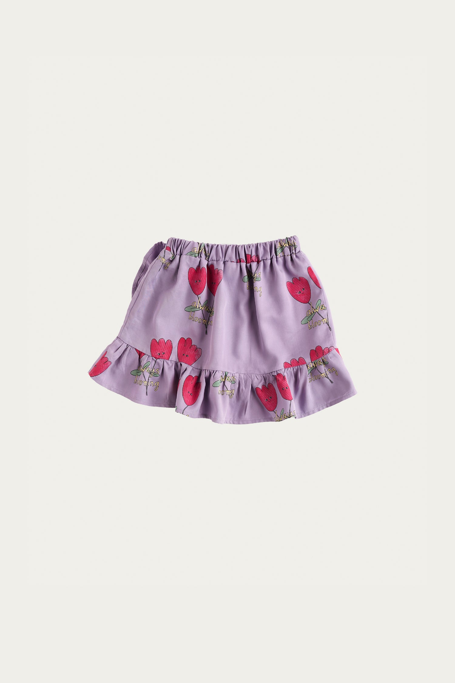 The Campamento Skirt - Purple Flower