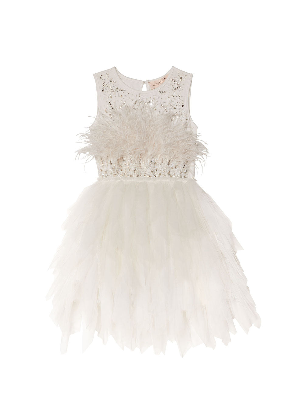 Tutu Du Monde Holiday Snow Princess Tutu Dress - Milk