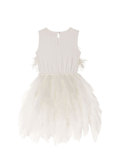 Tutu Du Monde Holiday Snow Princess Tutu Dress - Milk