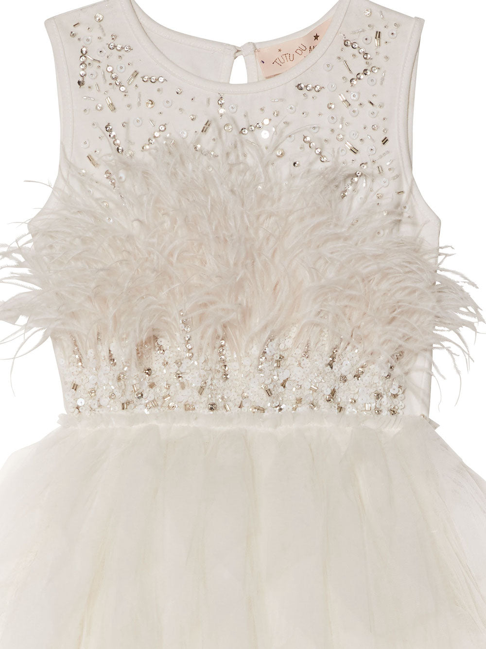 Tutu Du Monde Holiday Snow Princess Tutu Dress - Milk