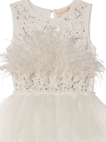 Tutu Du Monde Holiday Snow Princess Tutu Dress - Milk