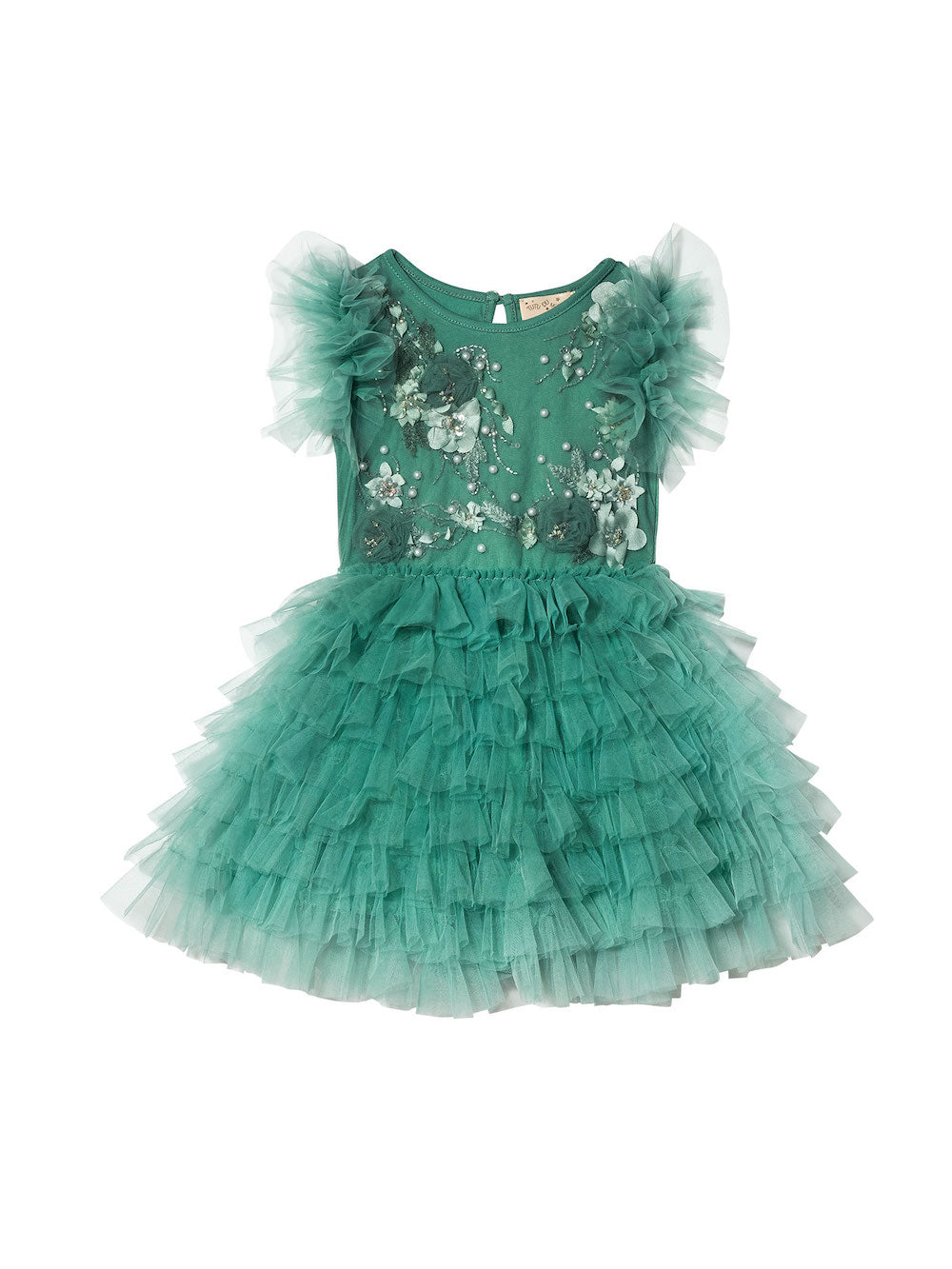 Tutu Du Monde Holiday Bebe Mistletoe Tutu Dress - Calypso