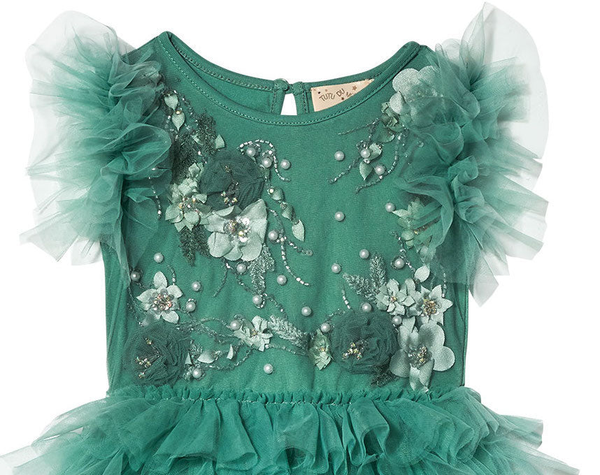 Tutu Du Monde Holiday Bebe Mistletoe Tutu Dress - Calypso