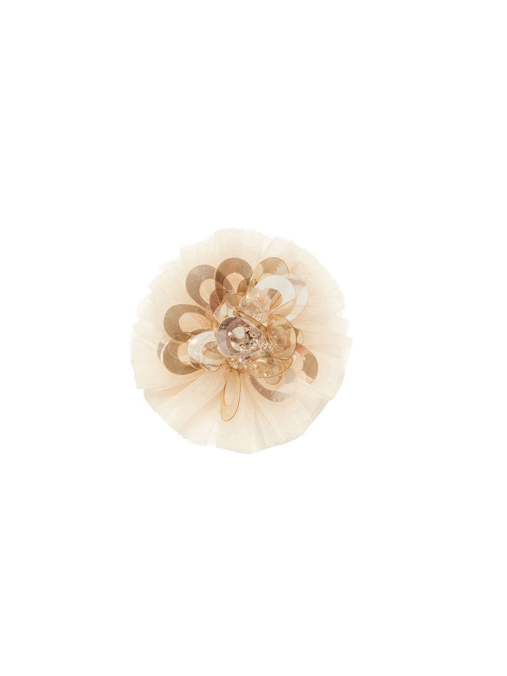 Tutu Du Monde Holiday Winter Bloom Hairclip - Linen