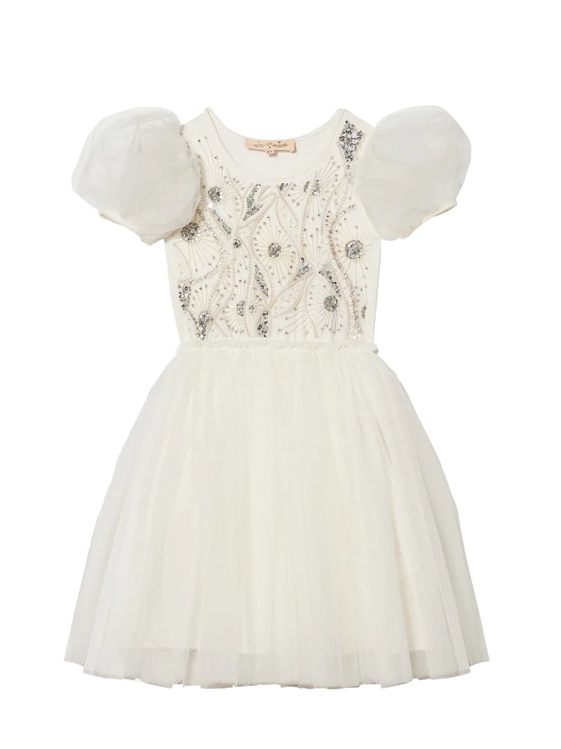 Tutu Du Monde Kids Floweret Tutu Dress - Dove