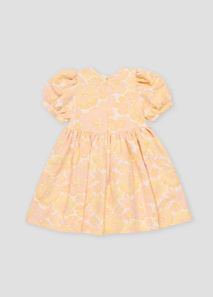 The New Society Vittoria Girls Dress - Vittoria Jacquard