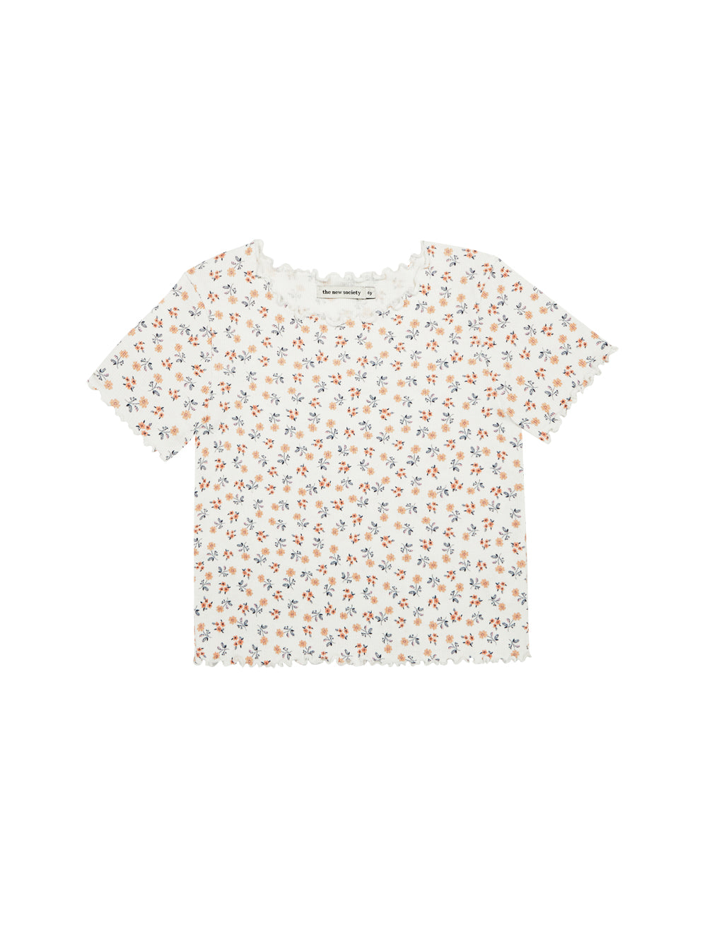 The New Society Vera Tee - Blossom Print