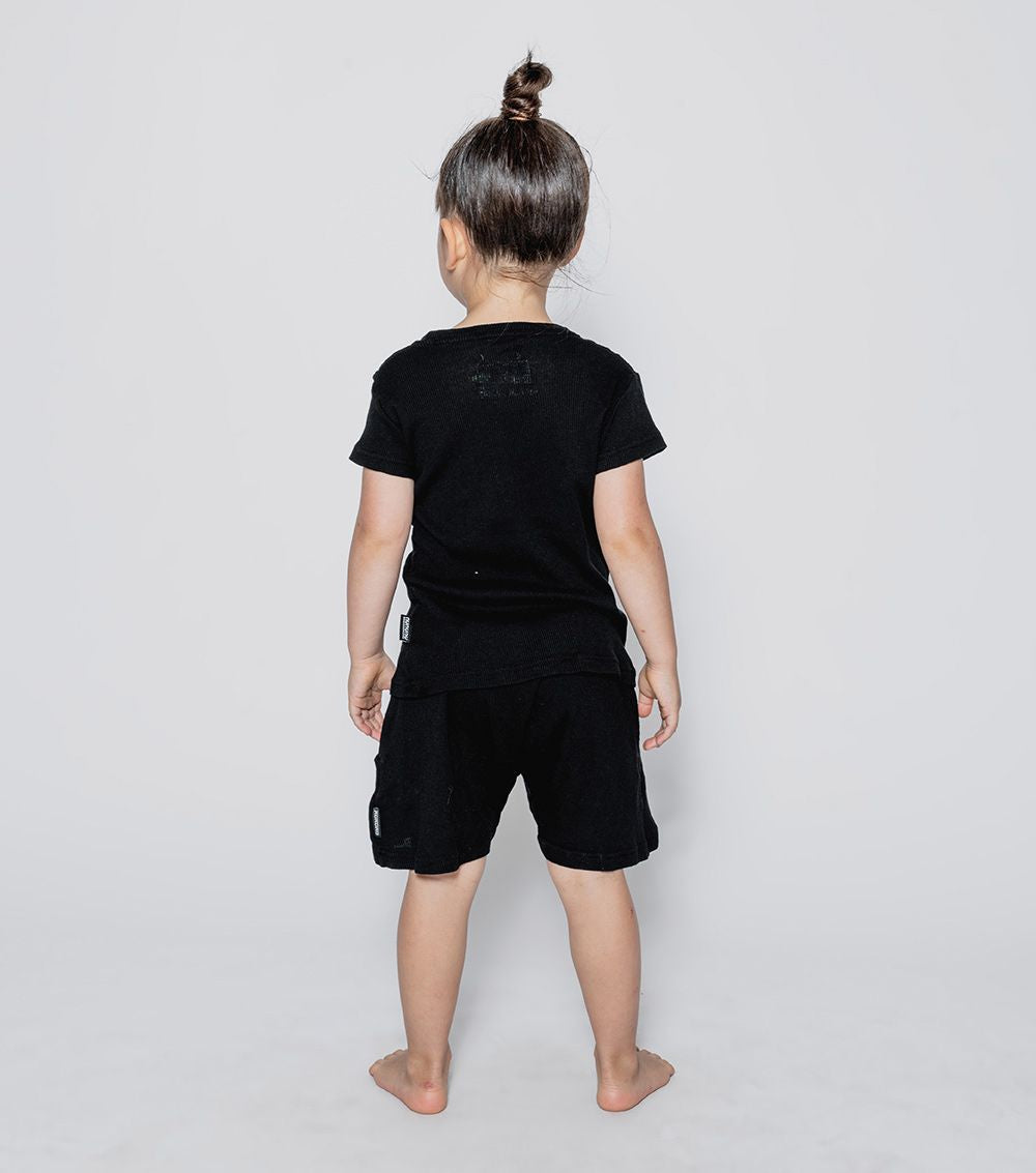 Nununu Star Patch Loungewear - Black