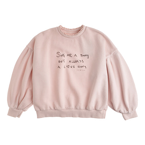 Tocoto Vintage Love Sweatshirt - Pink