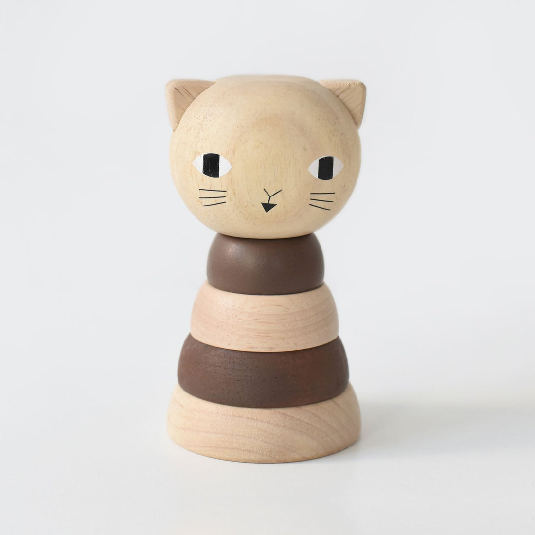 Wee Gallery Wood Stacker Cat