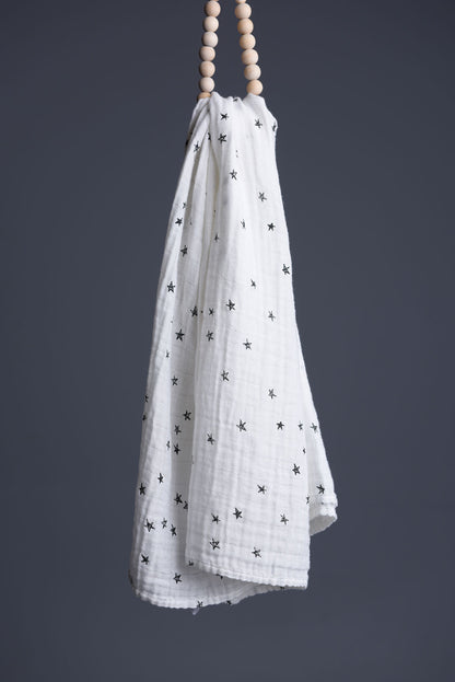 Wee Gallery Organic Star Swaddle