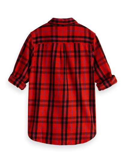 Scotch &amp; Soda Plaid Shirt - Red