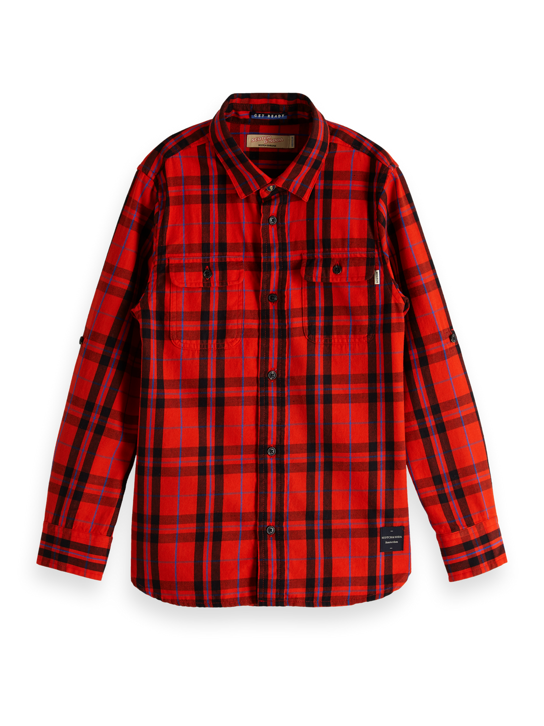 Scotch &amp; Soda Plaid Shirt - Red