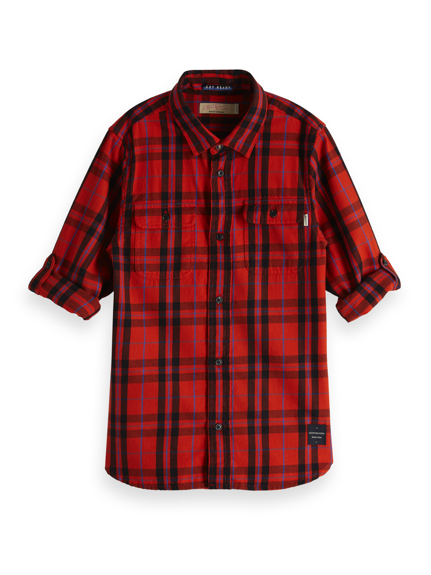 Scotch &amp; Soda Plaid Shirt - Red