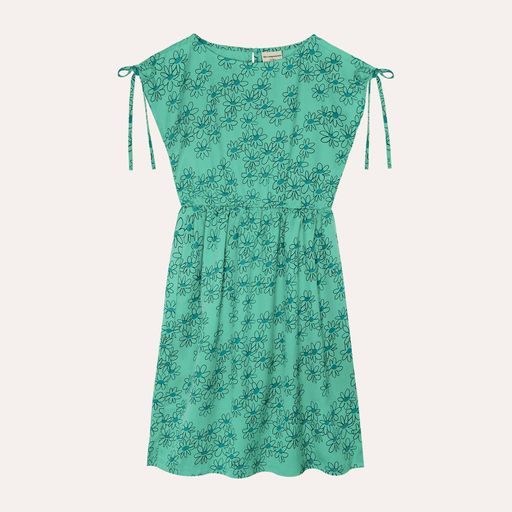 The Campamento Daises Dress - Green