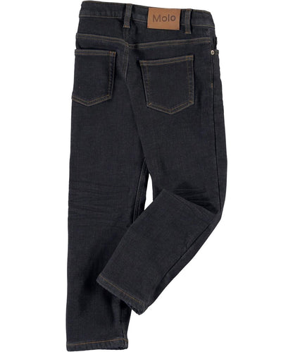 Molo Alon Lined Denim Pants - Washed Indigo